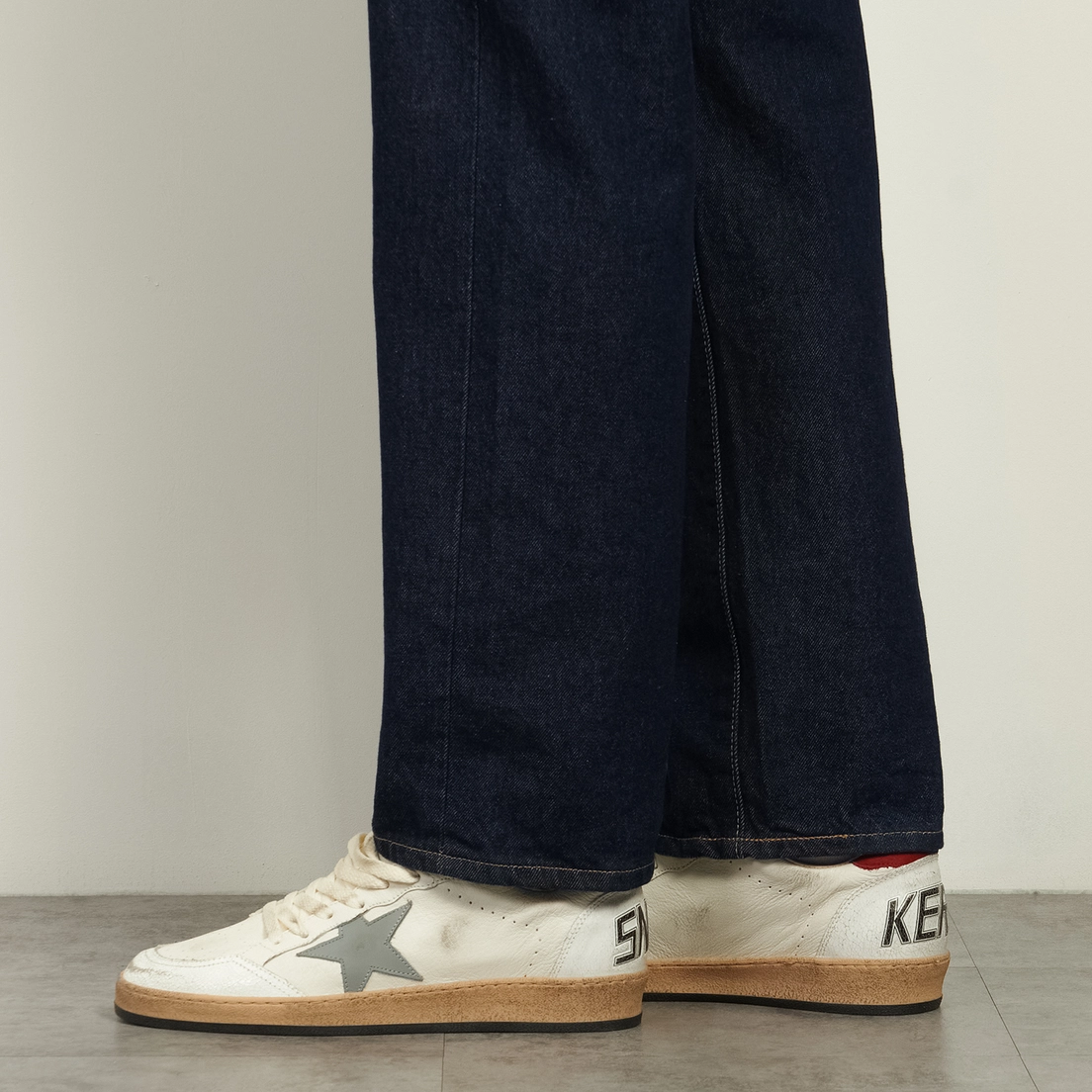 Golden Goose Мужские кроссовки Ball Star Leather Star