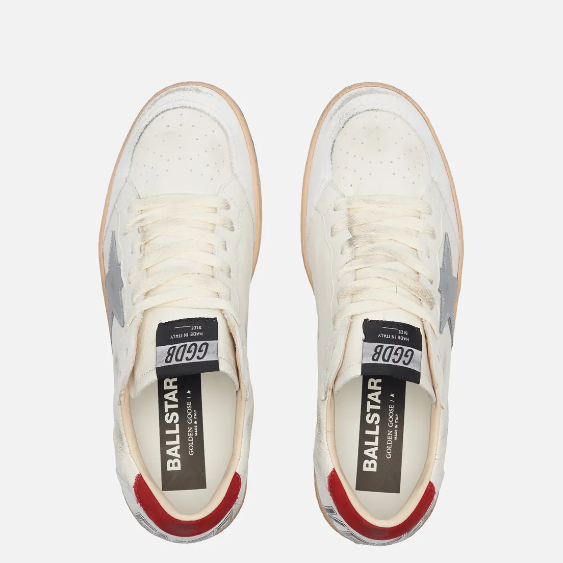 Golden Goose Мужские кроссовки Ball Star Leather Star