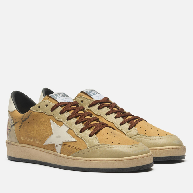 Мужские кроссовки Golden Goose Ball Star Leather Star