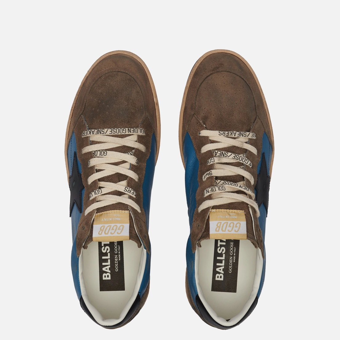 Golden Goose Мужские кроссовки Ball Star Leather Star