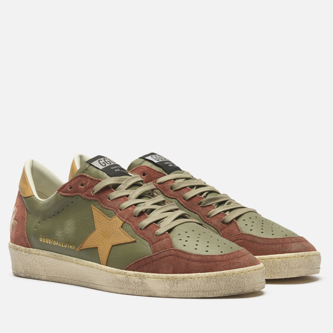 Мужские кроссовки Golden Goose Ball Star Nabuk Star