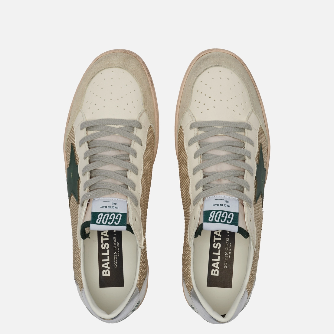 Golden Goose Мужские кроссовки Ball Star Leather Star