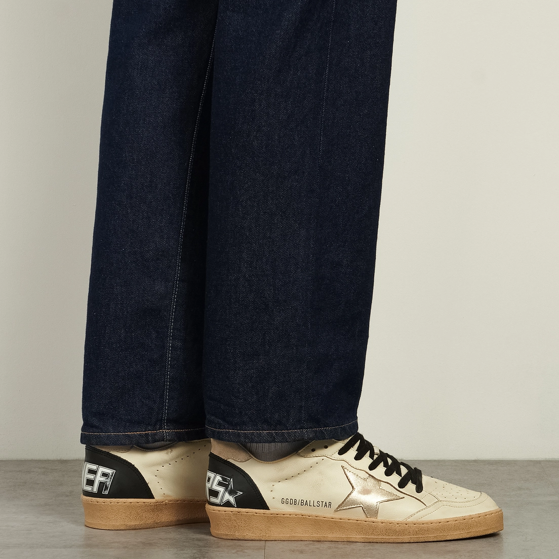 Golden Goose Мужские кроссовки Ball Star Laminated Star