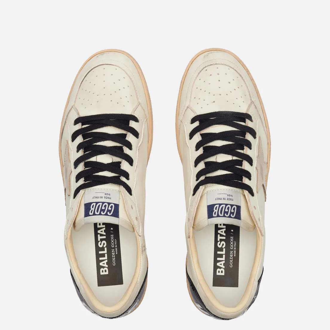 Golden Goose Мужские кроссовки Ball Star Laminated Star