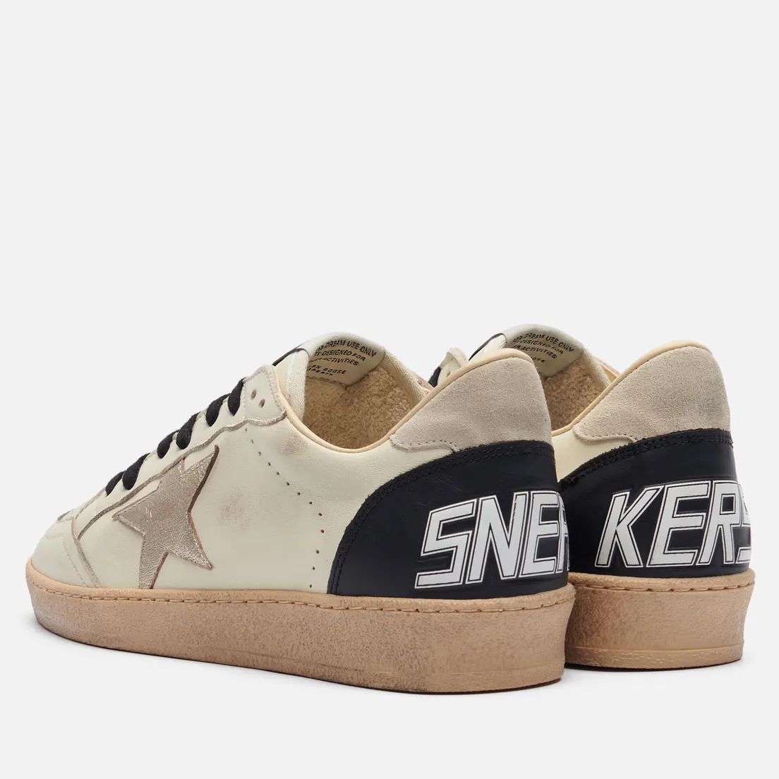 Golden Goose Мужские кроссовки Ball Star Laminated Star