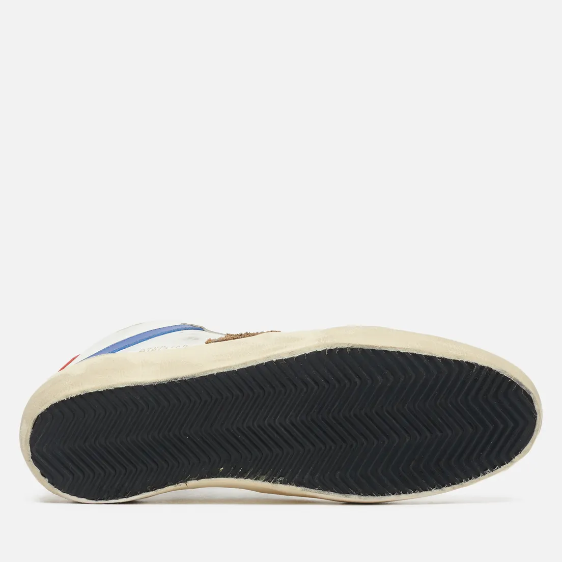 Golden Goose Мужские кроссовки Mid Star leather/Wave Leopard Suede Star