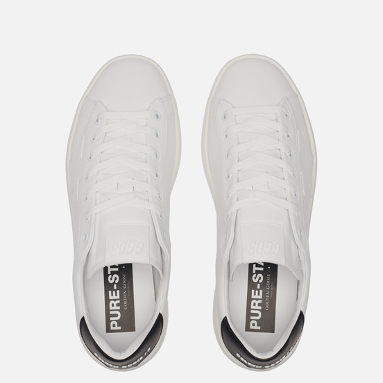 Мужские кроссовки Golden Goose Purestar Leather White/Black