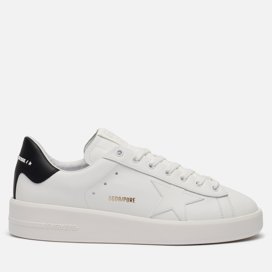 Мужские кроссовки Golden Goose Purestar Leather White/Black