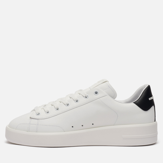 Мужские кроссовки Golden Goose Purestar Leather White/Black