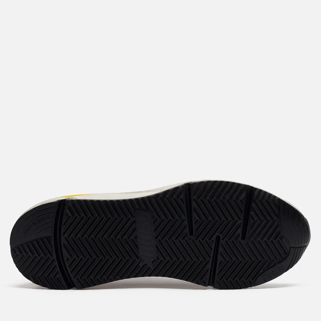 Golden Goose Мужские кроссовки Running Sole Lycra/Print Star