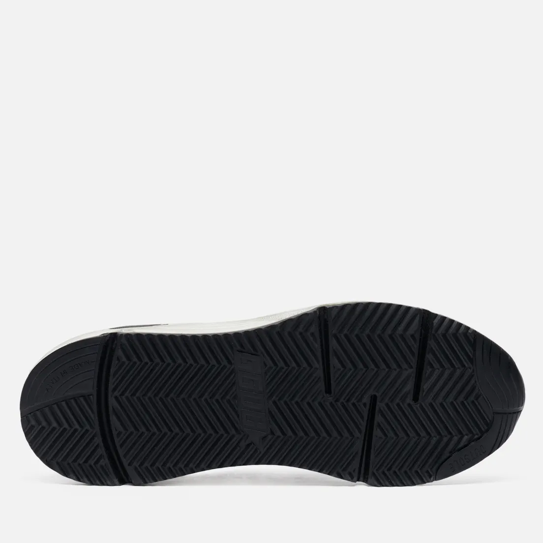 Golden Goose Мужские кроссовки Running Sole Leather/Leather Star