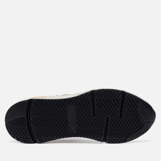 Мужские кроссовки Golden Goose Running Sole Denim/Leather Star Dark Blue/Light Blue/Yellow Fluo/Indaco Leo
