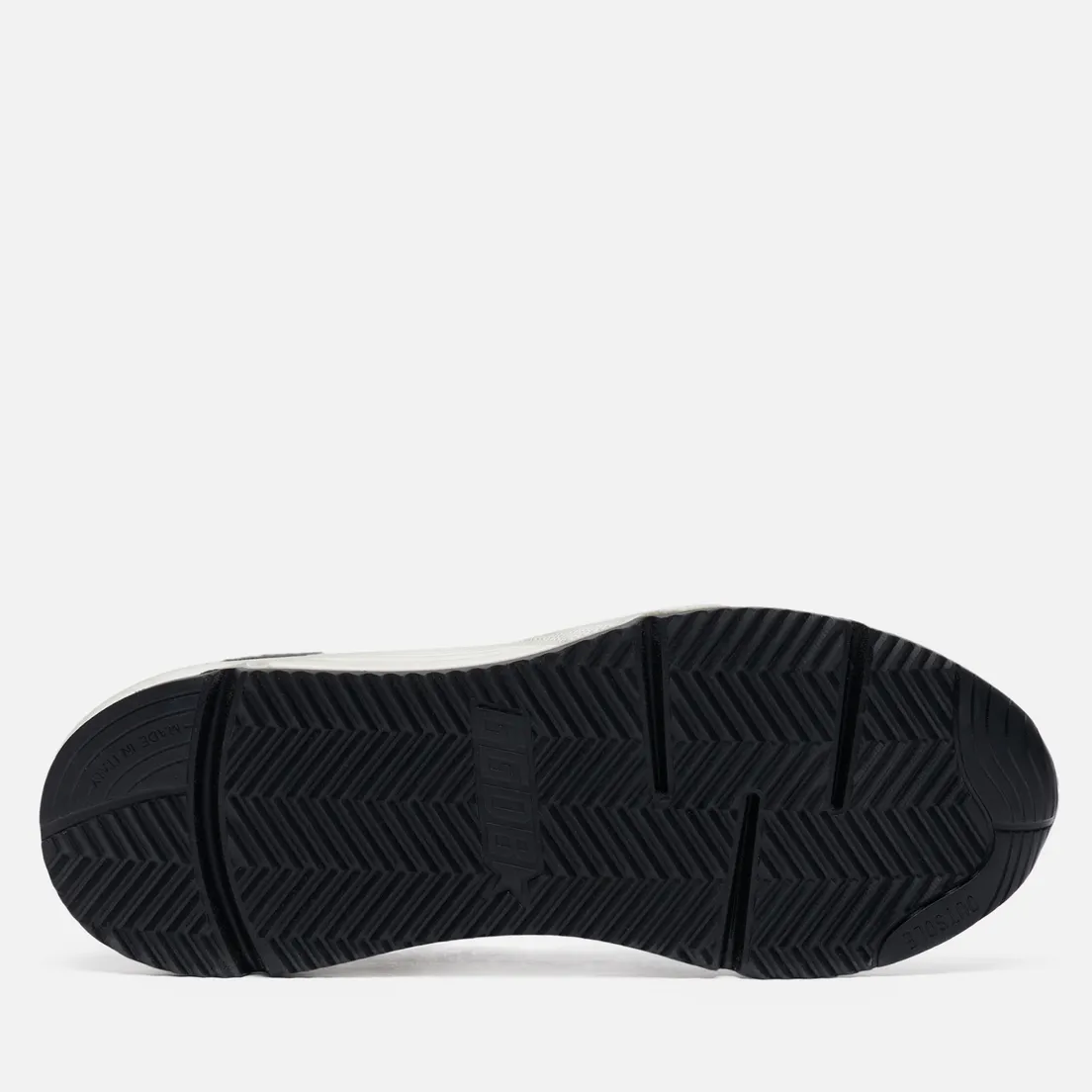 Golden Goose Мужские кроссовки Running Sole Leather/Leather Star