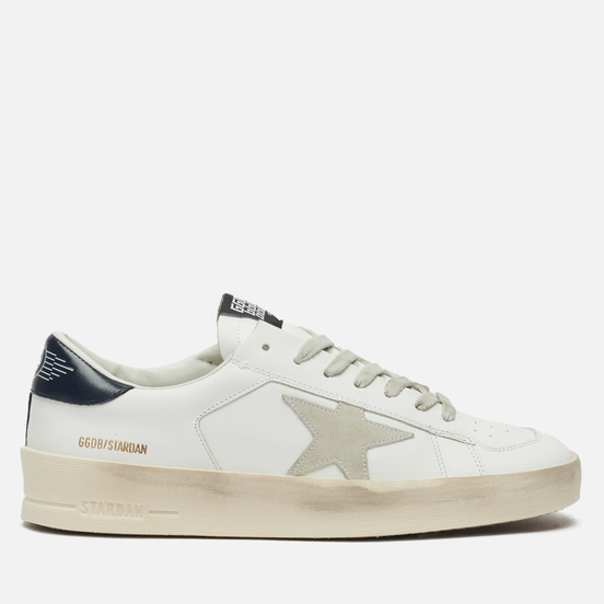Мужские кроссовки Golden Goose Stardan Leather/Suede Star White/Ice/Black