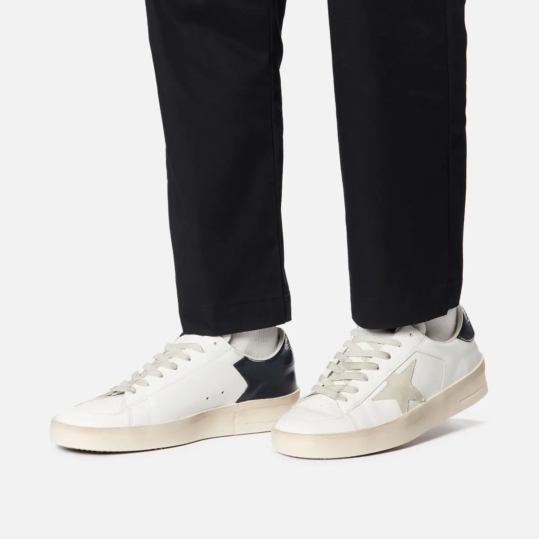 Golden Goose Мужские кроссовки Stardan Leather/Suede Star