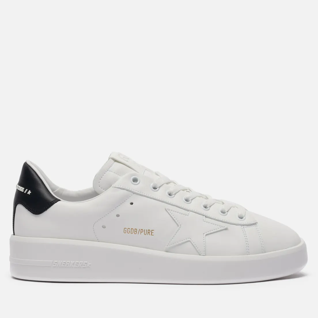 Golden Goose Мужские кроссовки Purestar Leather/Leather Star