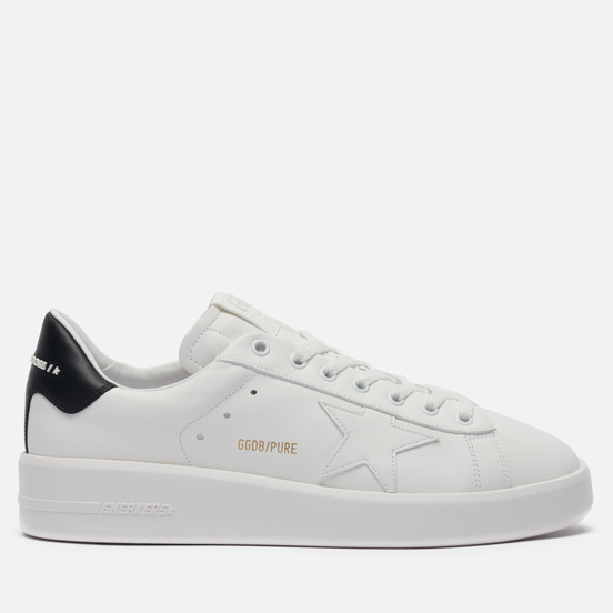 Мужские кроссовки Golden Goose Purestar Leather/Leather Star White/Black