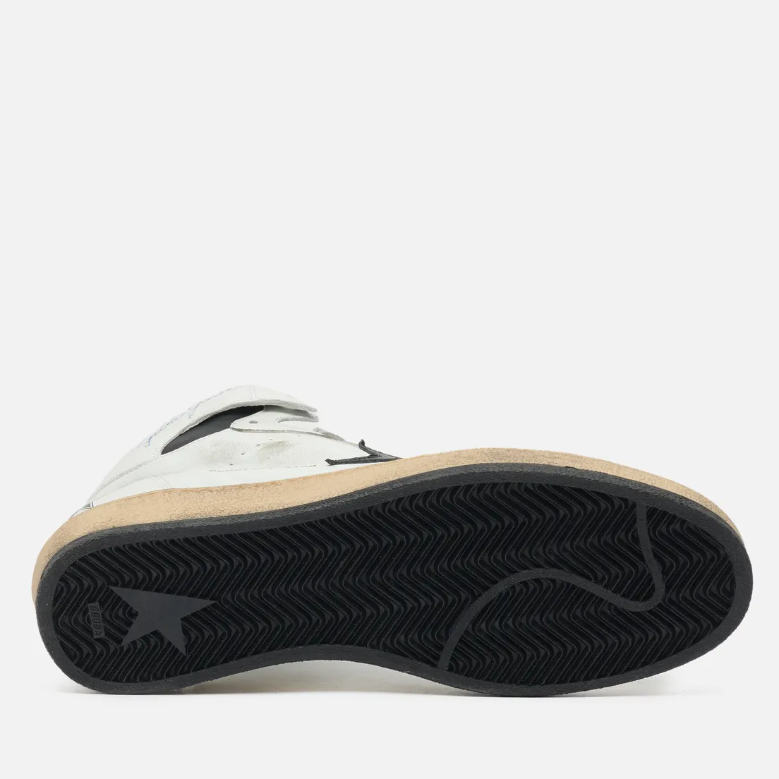 Golden Goose Мужские кроссовки Sky Star Nappa/Serigraph Leather Star