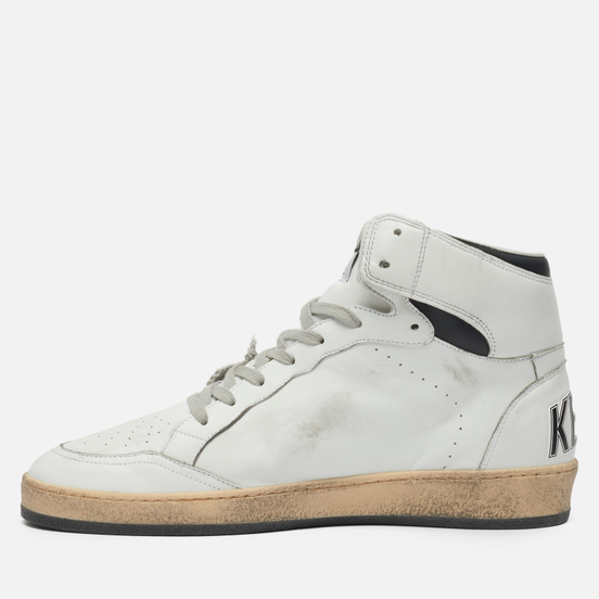 Мужские кроссовки Golden Goose Sky Star Nappa/Serigraph Leather Star White/Black
