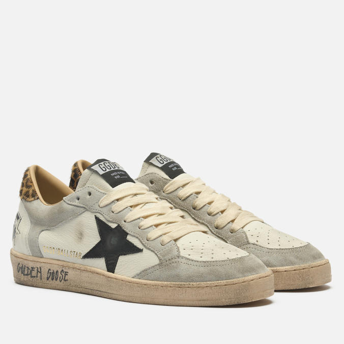 Мужские кроссовки Golden Goose Ball Star Leather Star