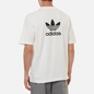 Мужская футболка adidas Originals Back And Front Trefoil Boxy White фото - 4