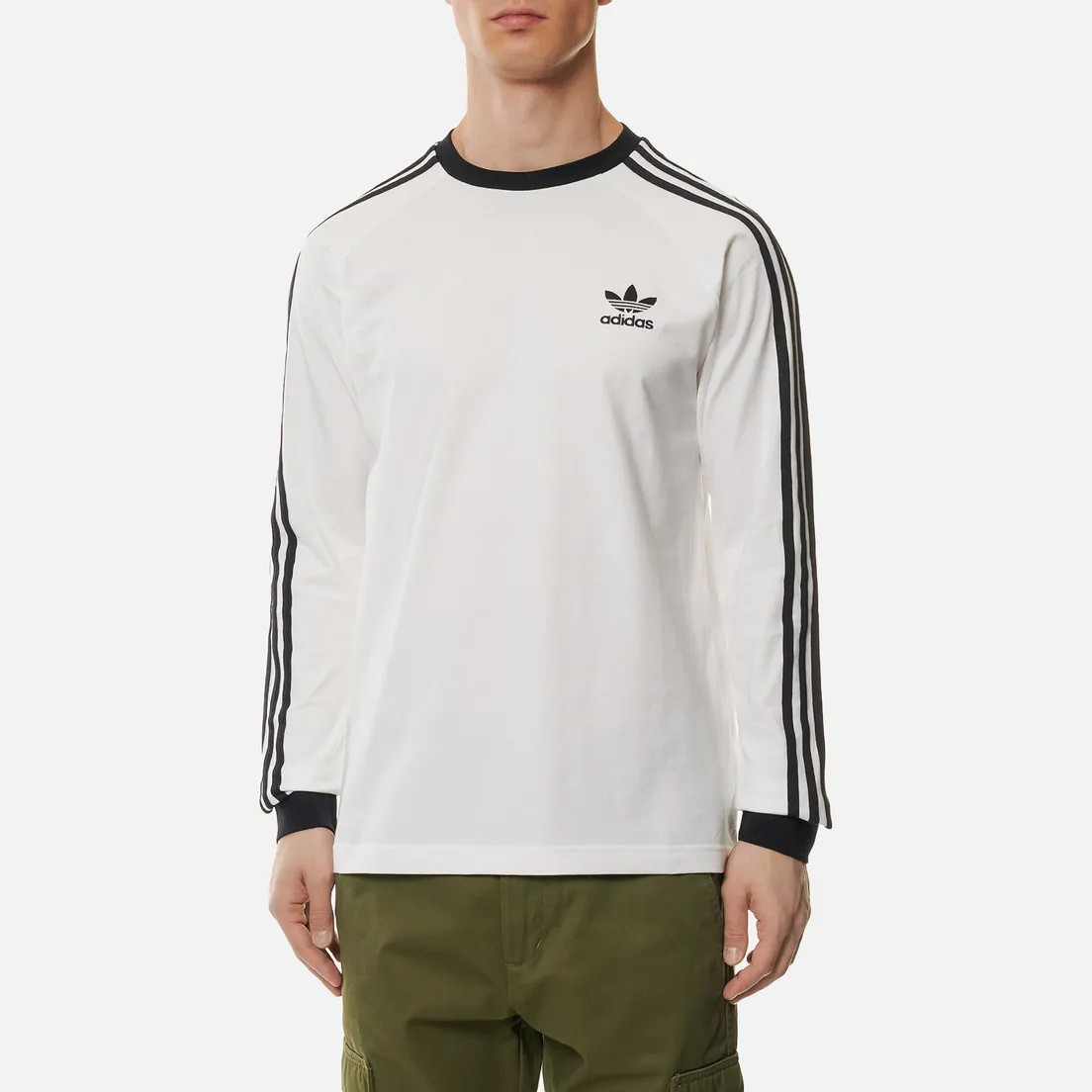 adidas Originals Мужской лонгслив Adicolor Classics 3-Stripes