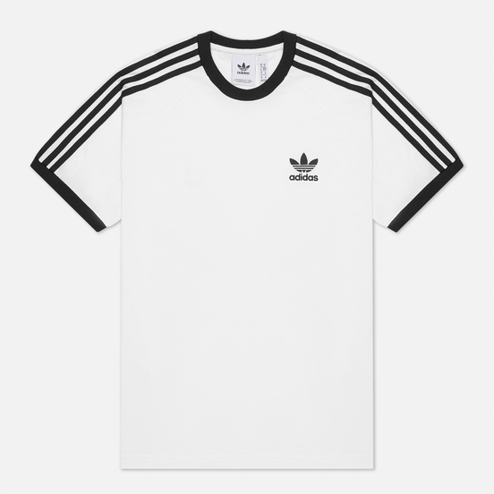 Мужская футболка adidas Originals 3-Stripes White/Black