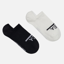 Комплект носков Y-3 Invisible 2-Pack Black/White