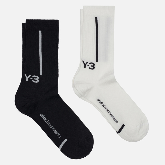 Комплект носков Y-3, цвет комбинированный, размер 37-39