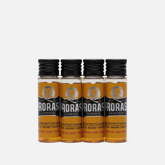 Горячее масло для бороды Proraso Wood & Spice 4x17ml