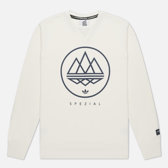 Мужская толстовка adidas Spezial Iconic Crew Neck Off White