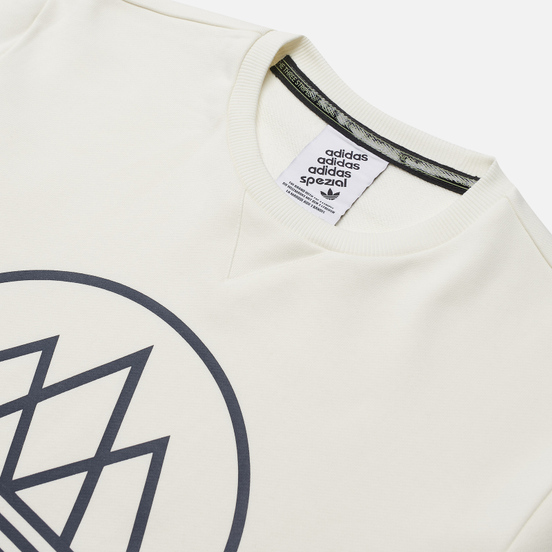 Мужская толстовка adidas Spezial Iconic Crew Neck Off White