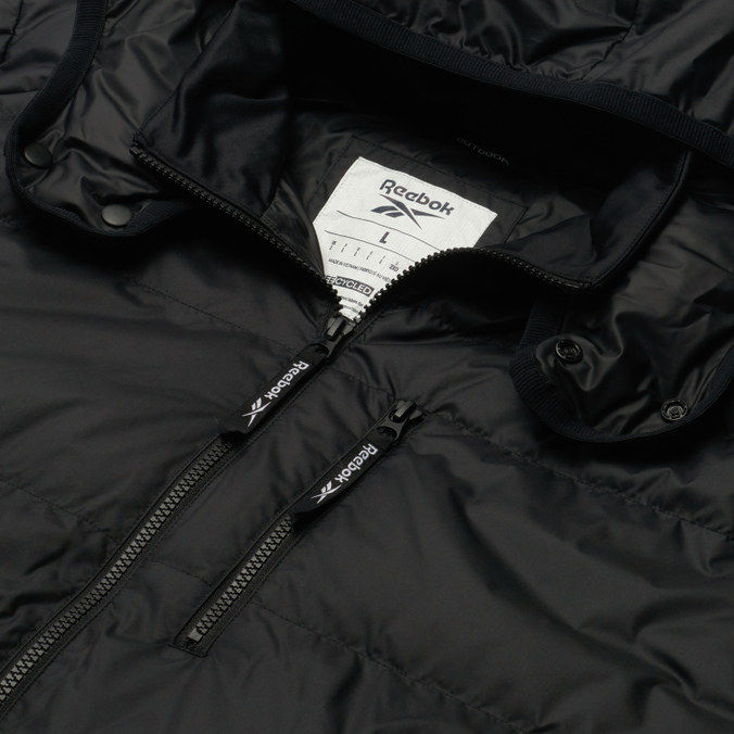 Мужской пуховик Reebok, цвет чёрный, размер L GR8985 Outerwear Classic Down - фото 2