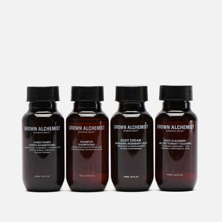 Дорожный набор Grown Alchemist Travel Essentials limited Edition Kit 1, цвет чёрный