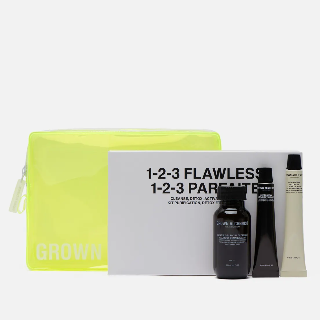 Grown Alchemist Набор средств для лица 1-2-3 Flawless Kit