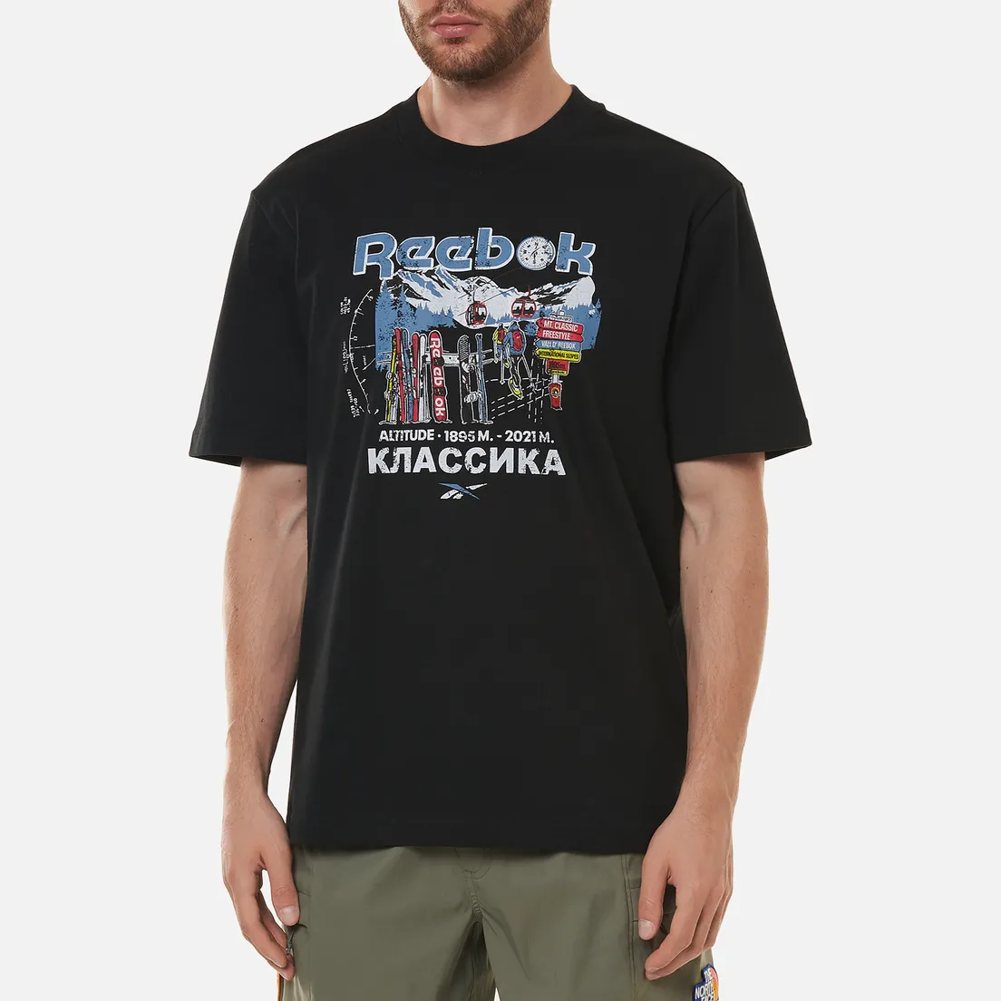 Reebok Мужская футболка Classics International North