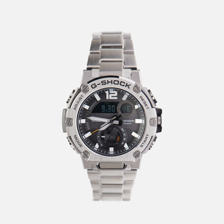 Наручные часы CASIO G-SHOCK GST-B300E-5AER G-STEEL, цвет серебряный