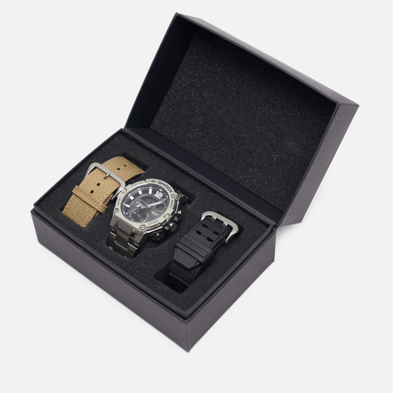Наручные часы CASIO G-SHOCK GST-B300E-5AER G-STEEL Silver/Black/Beige