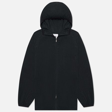Мужская куртка ветровка Y-3 Chapter 3 Sanded Cupro Hooded, цвет чёрный, размер S