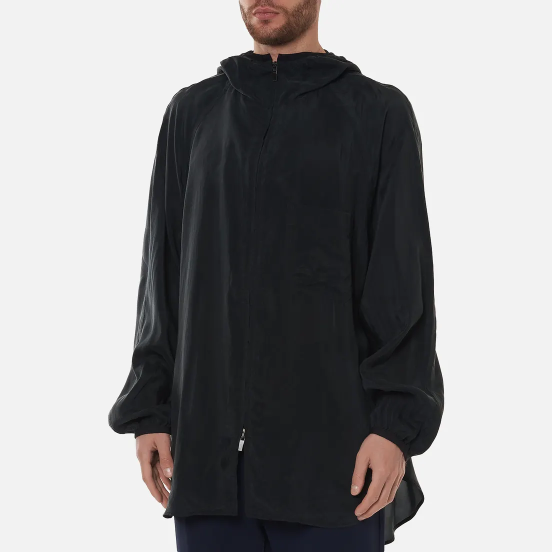 Y-3 Мужская куртка ветровка Chapter 3 Sanded Cupro Hooded