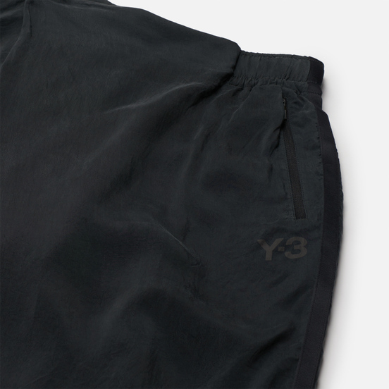 Мужские шорты Y-3 Chapter 3 Sanded Cupro Off Black