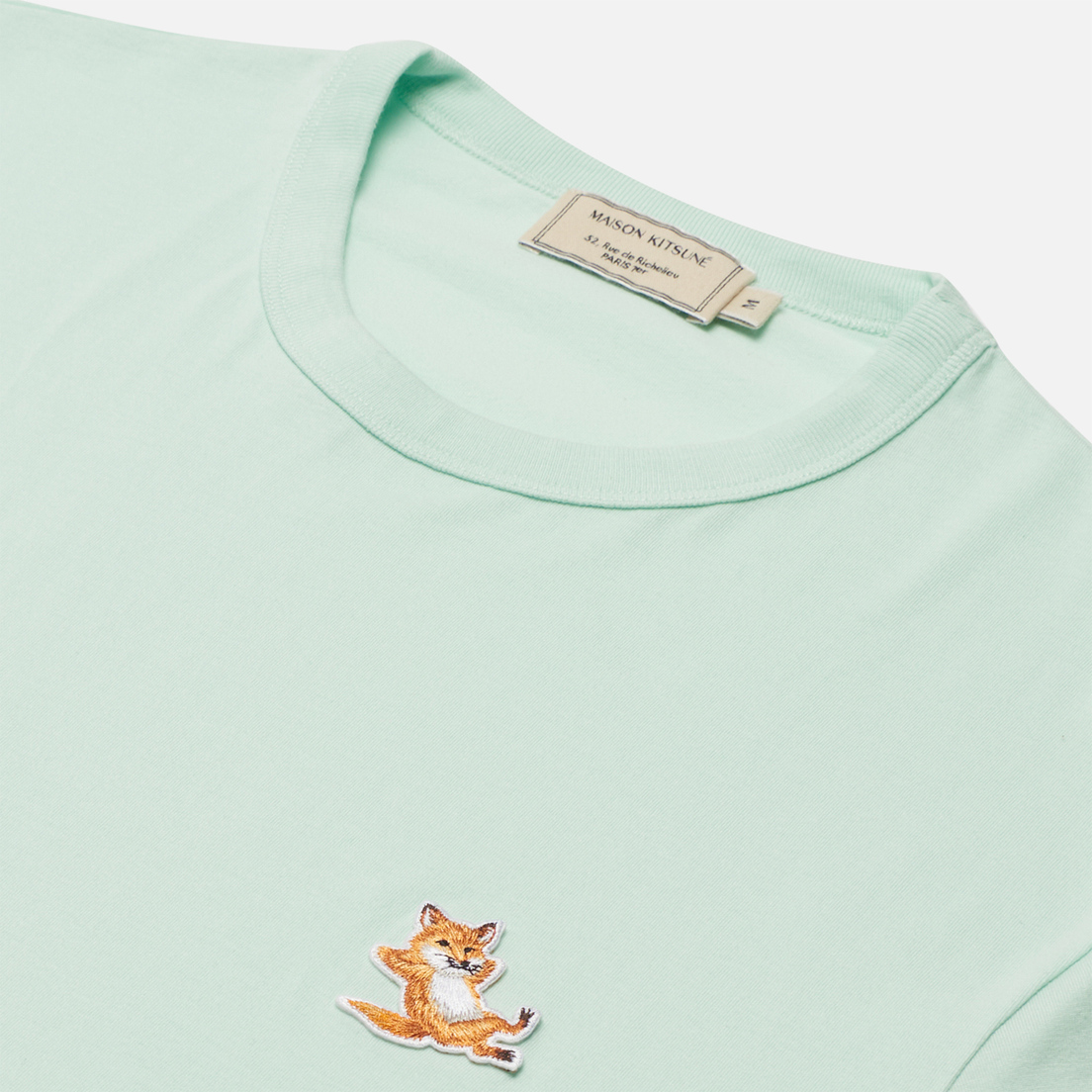 Maison Kitsune Мужская футболка Chillax Fox Patch Classic
