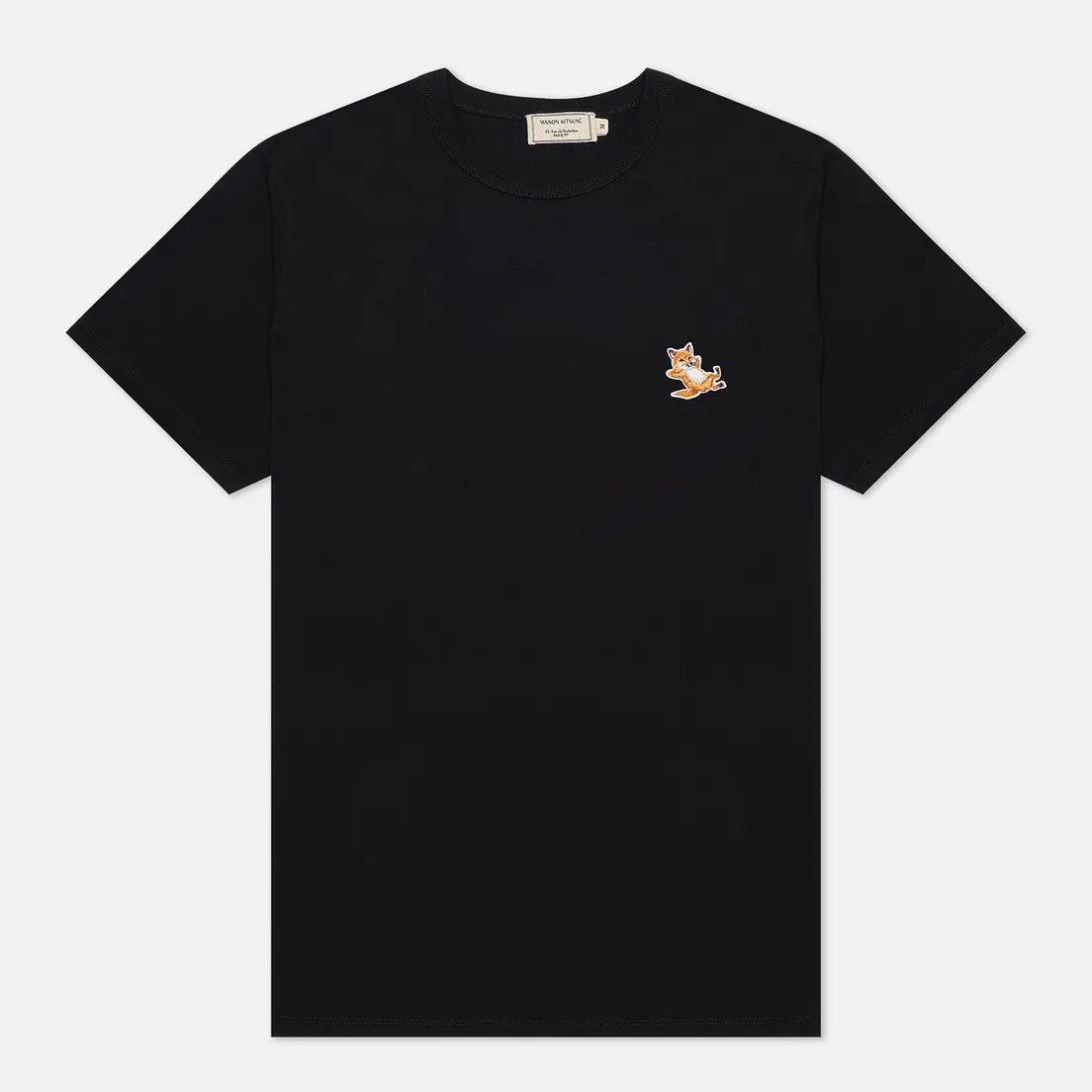 Maison Kitsune Мужская футболка Chillax Fox Patch Classic