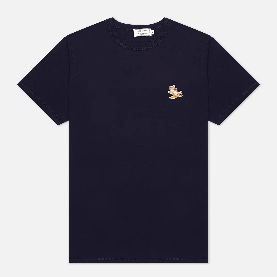 Maison Kitsune Мужская футболка Chillax Fox Patch Classic