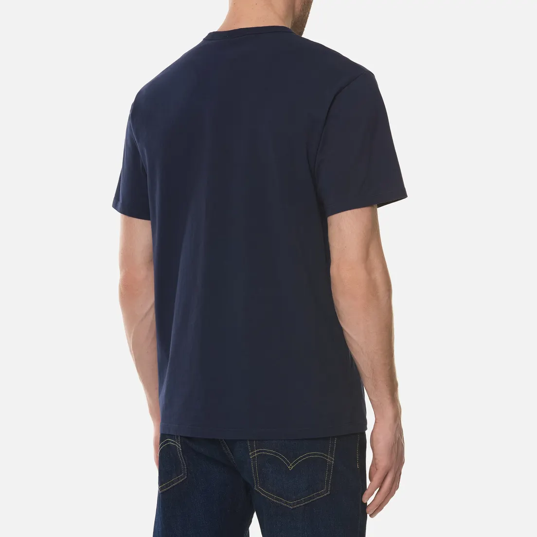 Maison Kitsune Мужская футболка Chillax Fox Patch Classic