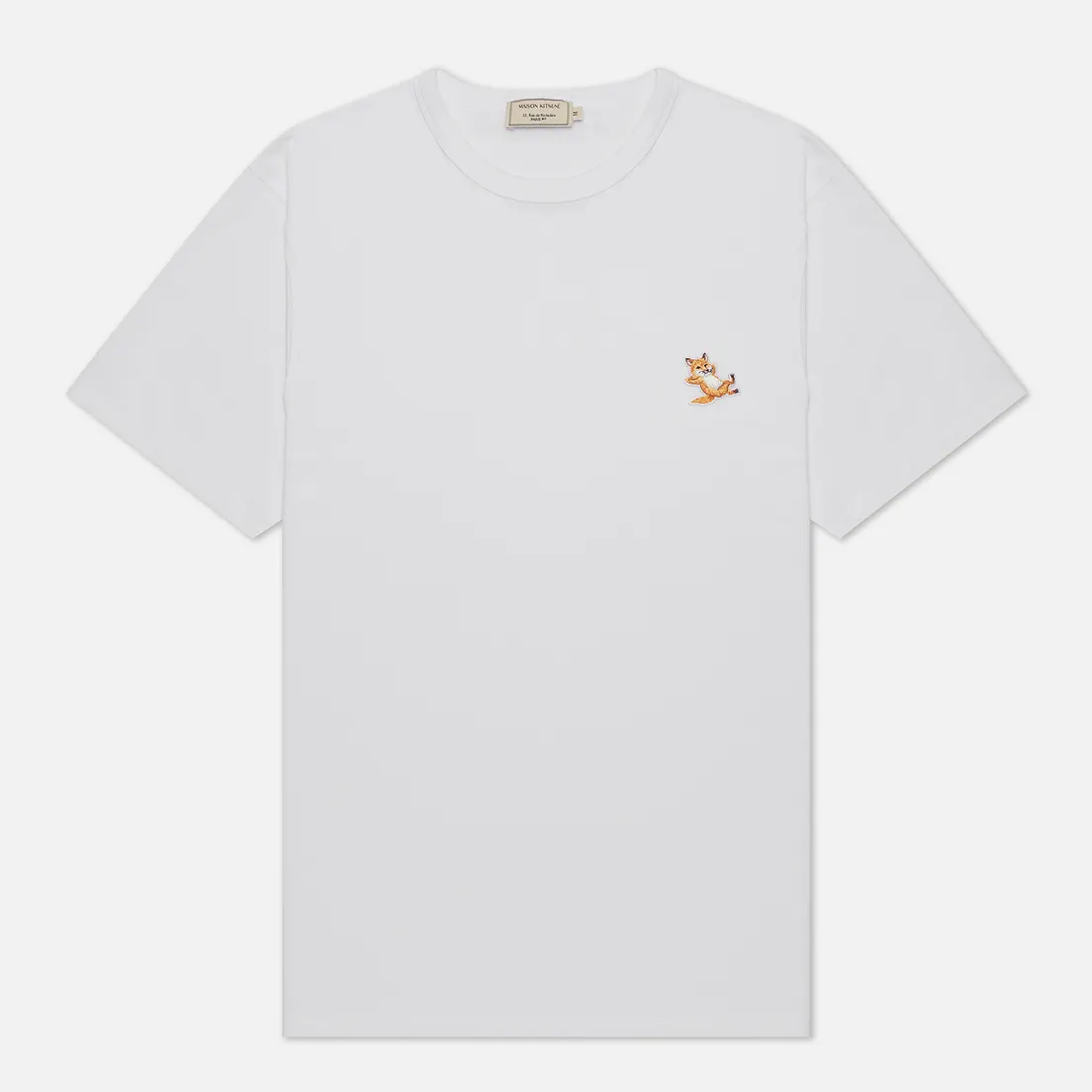Maison Kitsune Мужская футболка Chillax Fox Patch Classic