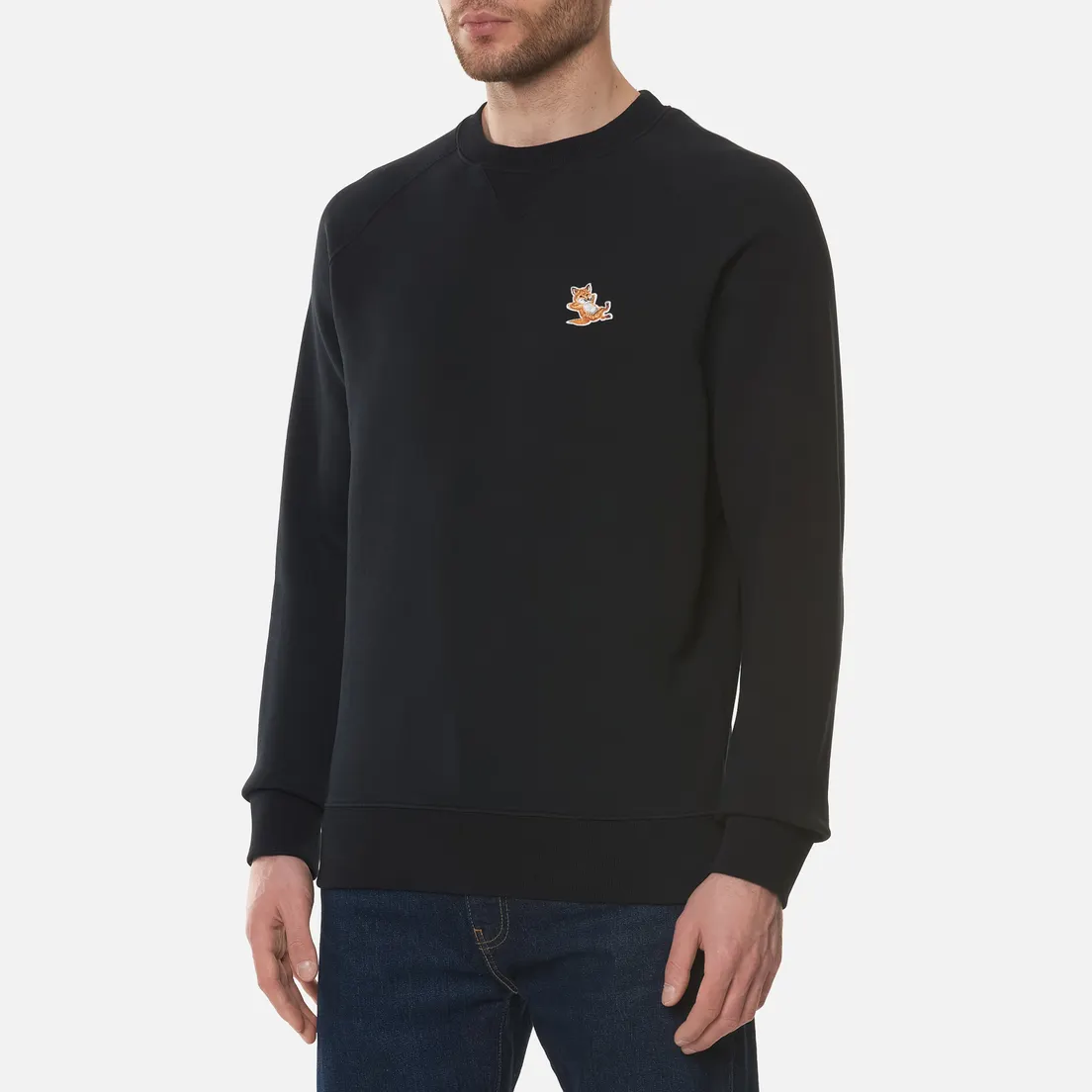 Maison Kitsune Мужская толстовка Chillax Fox Patch Classic