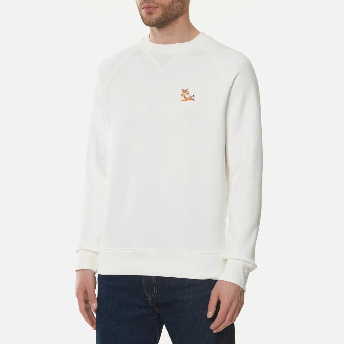 Maison Kitsune Мужская толстовка Chillax Fox Patch Classic