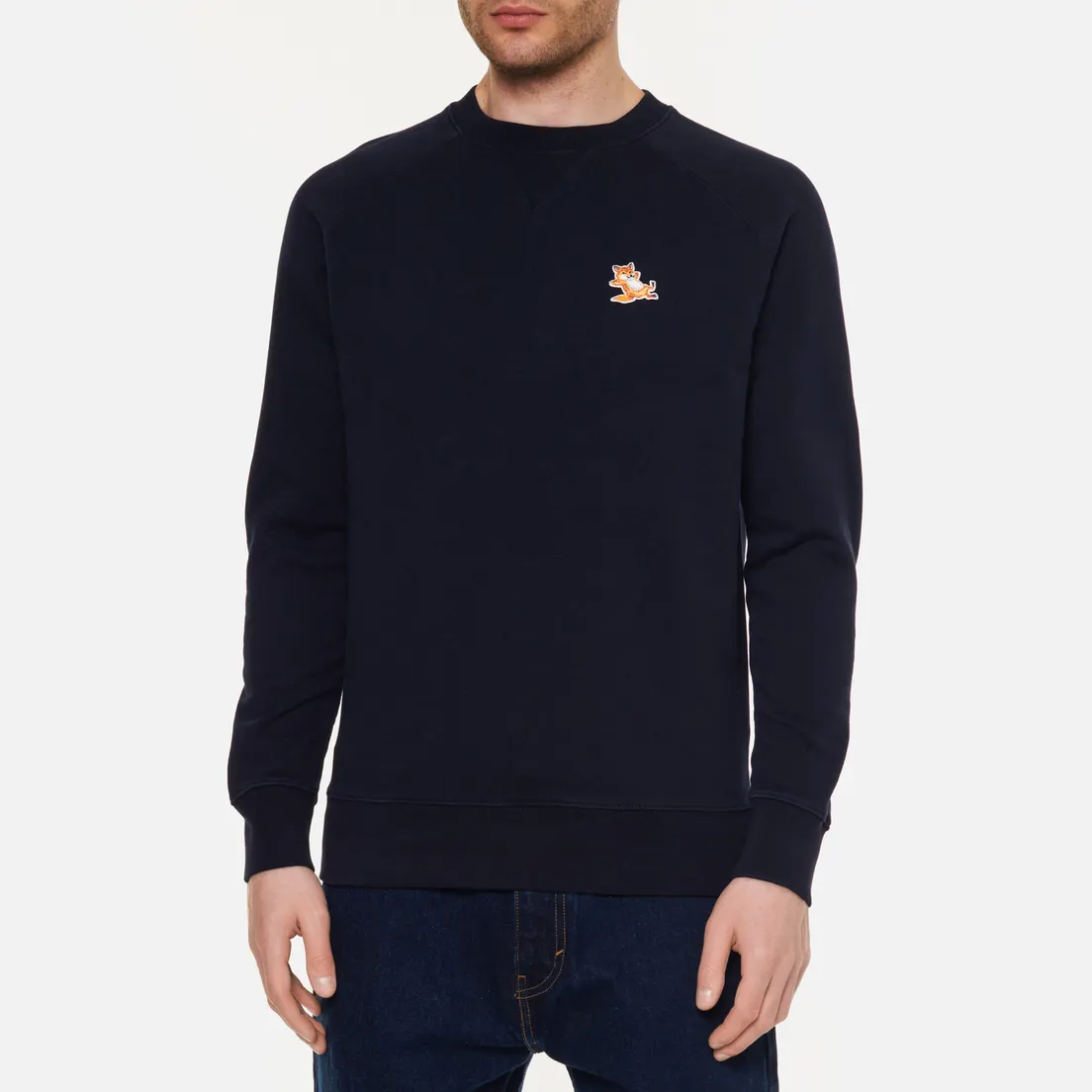 Maison Kitsune Мужская толстовка Chillax Fox Patch Classic