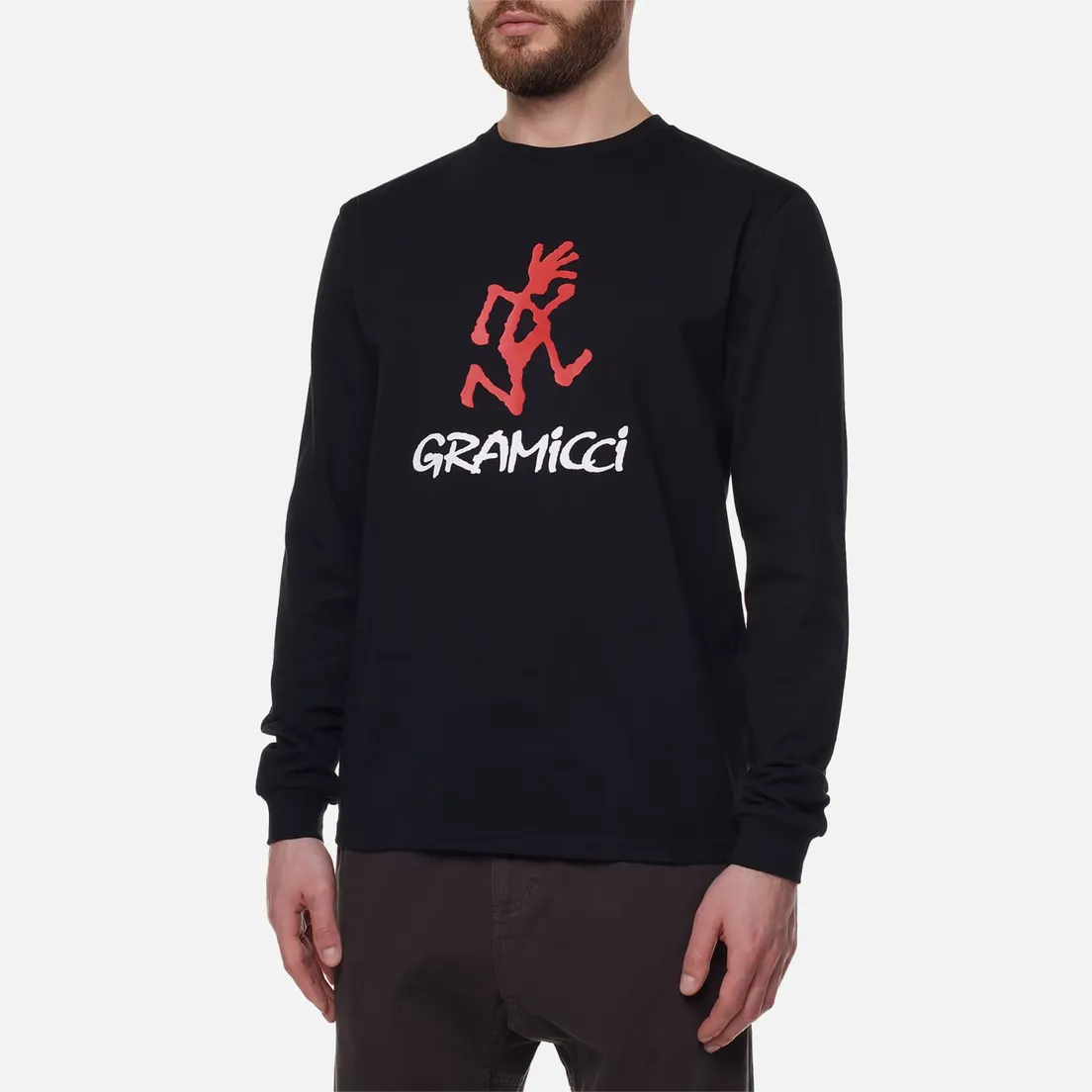 Gramicci Мужской лонгслив Logo